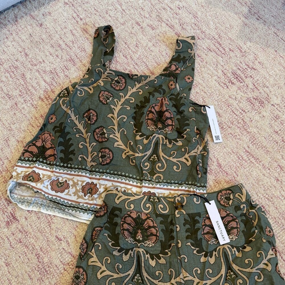 Sanctuary Green Printed Set